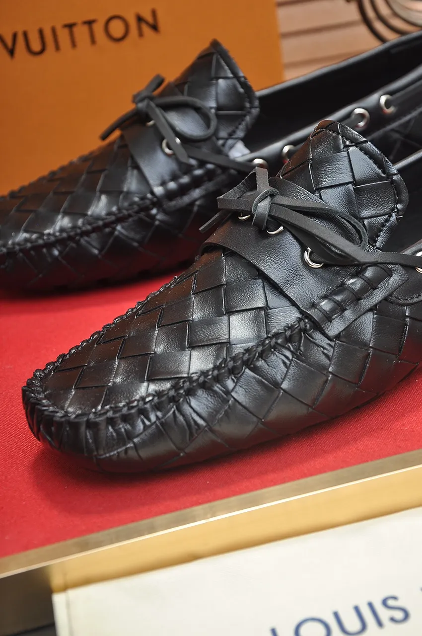 Men's Men's Shoes💰420💶【GUCCI】 (High-end Niuli) New 🍀Gucci*——Gucci Doudou Shoes! Made of imported original cowhide, the inner top layer is comfortable cowhide lining! Original wear-resistant rubber outsole! High quality products! Code number 38-44!